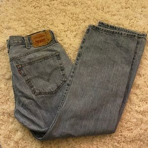 Levis button front jeans
